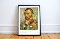 #137 - Vincent Van Gogh tar en grogg - A3 Poster