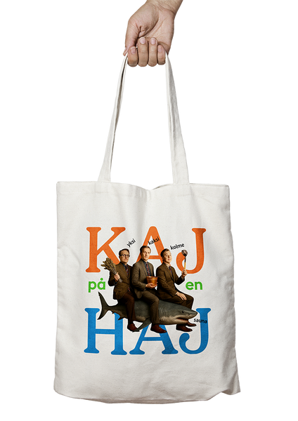 Tygväska: Kaj på en haj