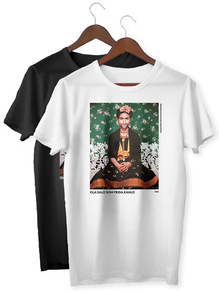 T-shirt: Ola Salo som Frida Kahlo
