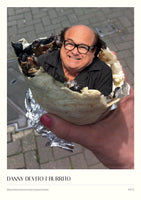 #273 - Danny DeVito i burrito - A3 Poster