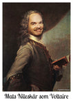[Utförsäljning av äldre design] Mats Nileskär som Voltaire - A3 Poster