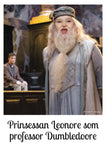 [Utförsäljning av äldre design] Prinsessan Leonore som Professor Dumbledore - A3 Poster