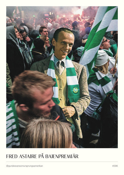 #396 - Fred Astaire på bajenpremiär - A3 Poster