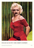 #437 - Edgar Allan Poe som Marilyn Monroe - A3 Poster