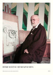 #625 - Henri Matisse ritar kissemiss - A3 Poster