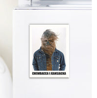 Chewbacca i jeansjacka - Kylskåpsmagnet